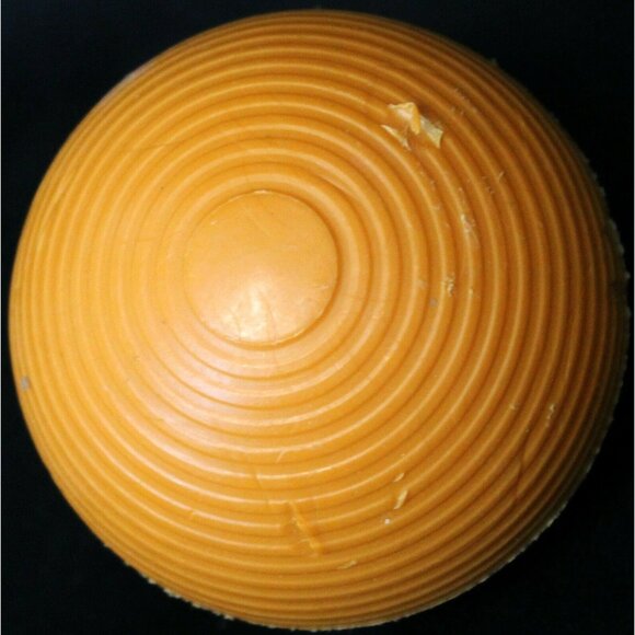 Franklin Replacement Croquet Ball - Ribbed Solid Orange - 8.5" Circumference - Picture 8 of 8